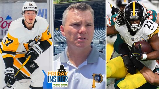 Point Park University Friday Insider: What is next step for young Pirates? ... Rakell copying Spezza? ... Still no 'identity' in run game? taken in Las Vegas (Friday Insider)